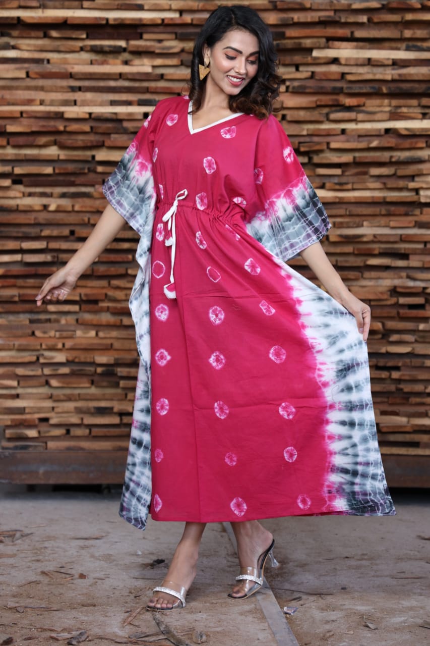 Hand Block Priented kaftan (11)