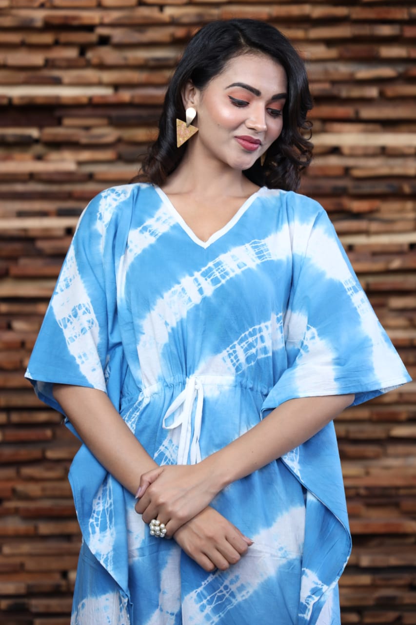 Hand Block Priented kaftan (17)