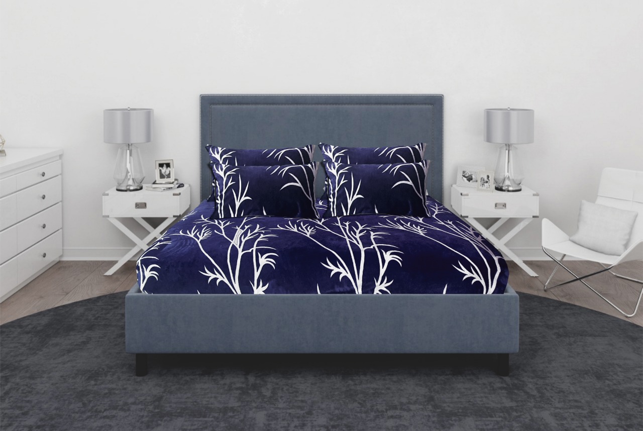 Elastic Fitted Bed sheet Double Jackyll Mart